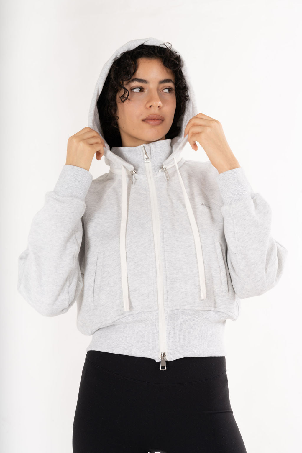 Halo Crop Hoodie
