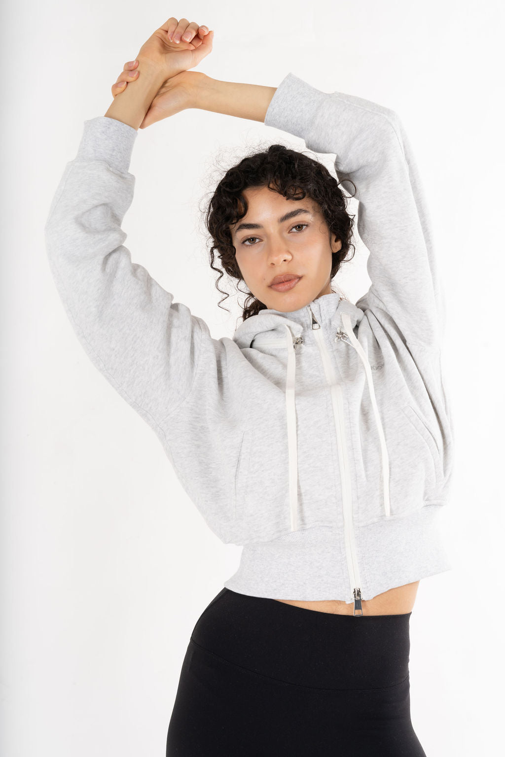 Halo Crop Hoodie